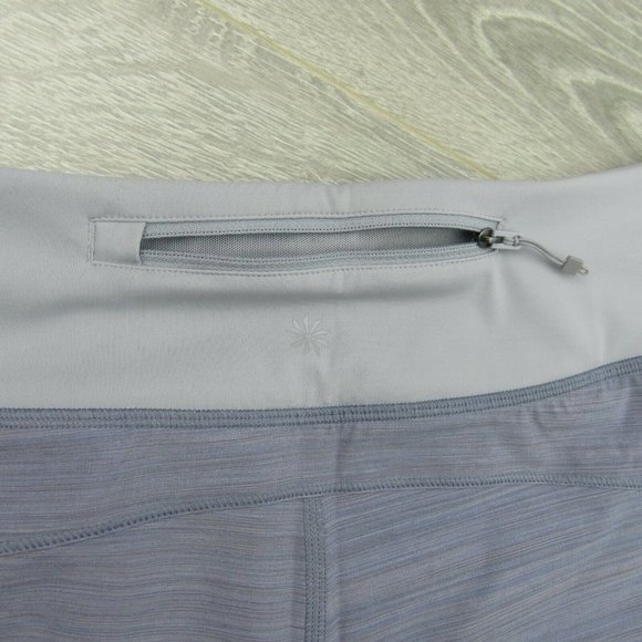 Athleta Run With It Textured 3.5" Shorts Womens XL - Picture 7 of 11